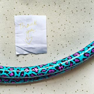  My #hoop came! Thank you @gailhoopspin 