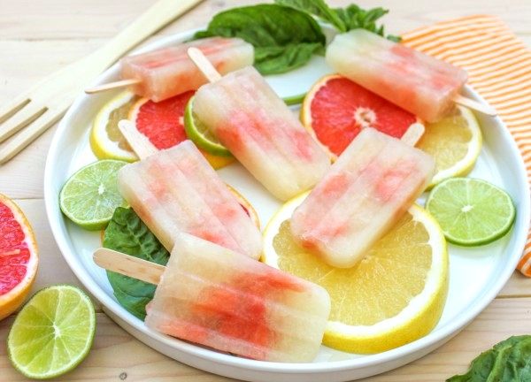Alcoholic popsicles - Grapefruit and Vodka